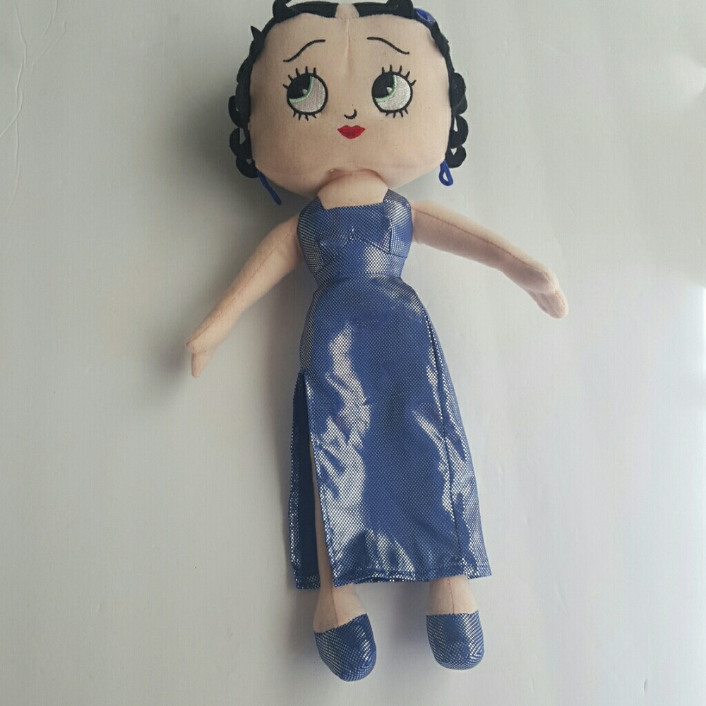 Betty Boop in blue - length15.5